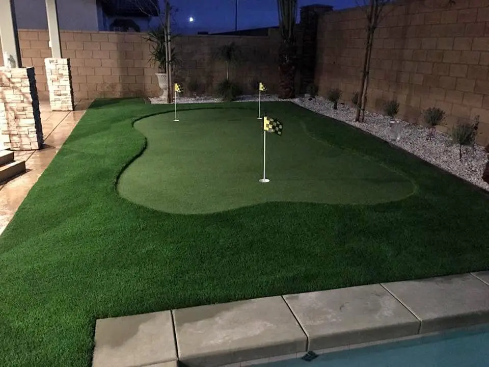 Residential Turf Install by Gilbert Artificial Turf & Green